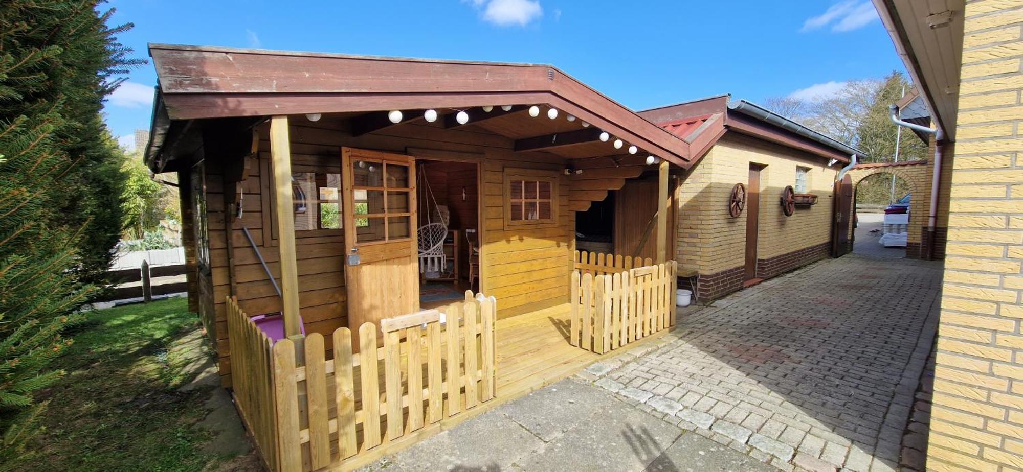 Familienfreundlicher Ferienbungalow Sunnyside Glasau Buitenkant foto